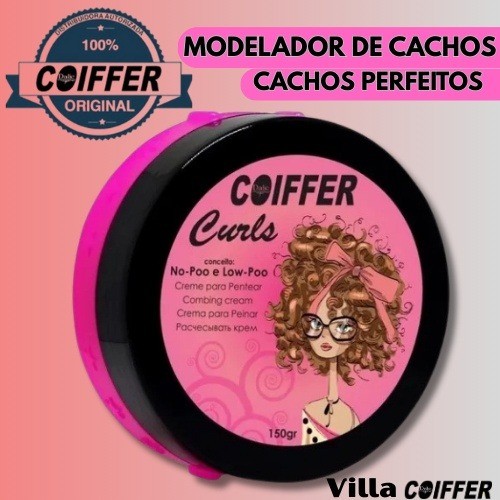 Curls Creme Para Pentear Coiffer 150g - Imagem 6