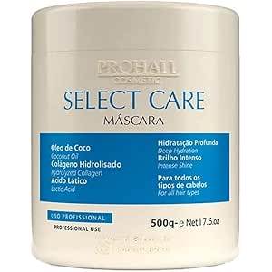 Máscara Capilar Prohall Select Care 500g Hidratação e Maciez