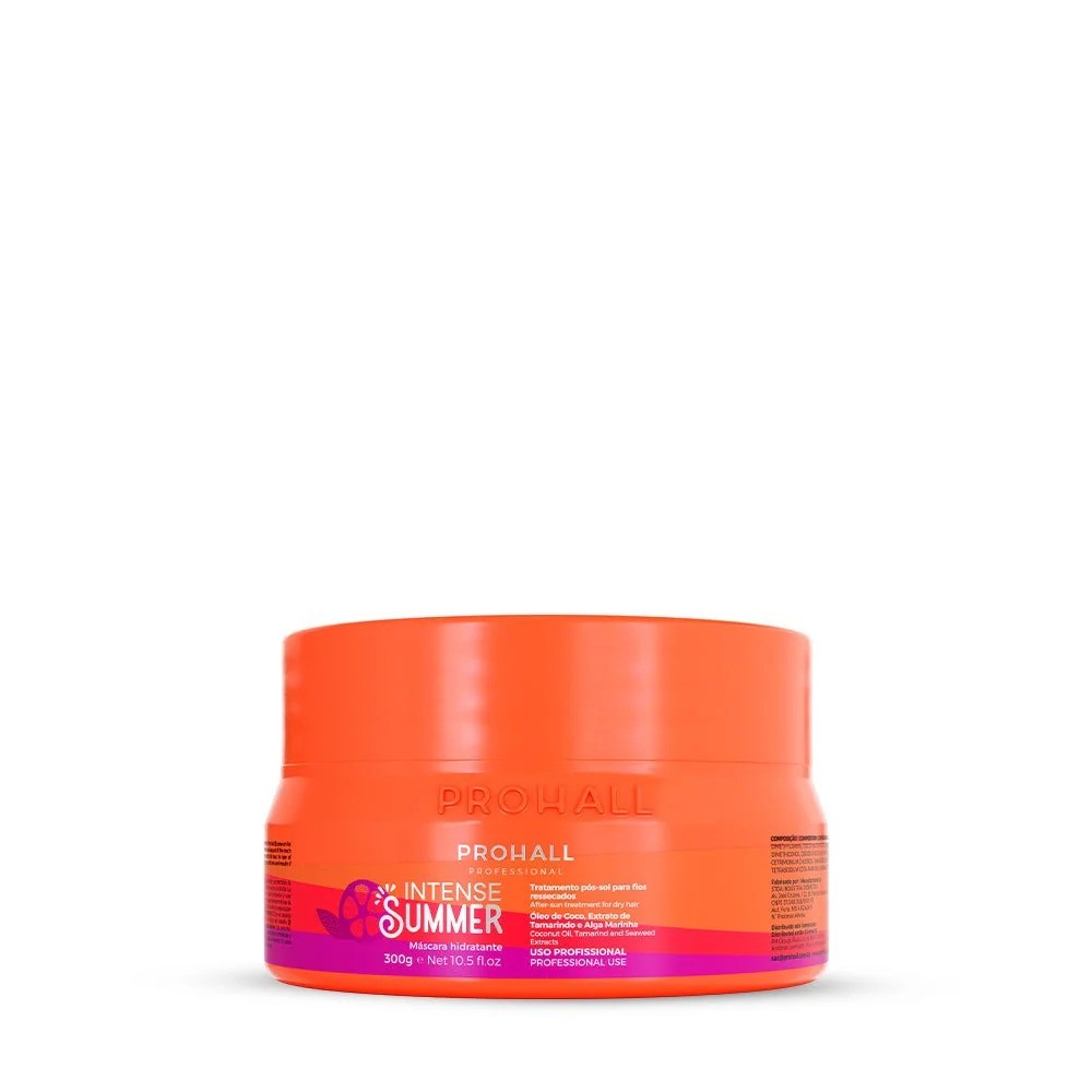 Máscara Prohall Intense Summer Nutrição Profunda e Brilho Imediato 300g - Imagem 2
