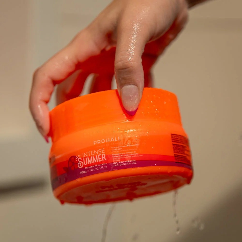 Máscara Prohall Intense Summer Nutrição Profunda e Brilho Imediato 300g - Imagem 4