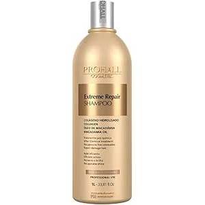 Shampoo Prohall Extreme Repair 1L Hidratação e Brilho