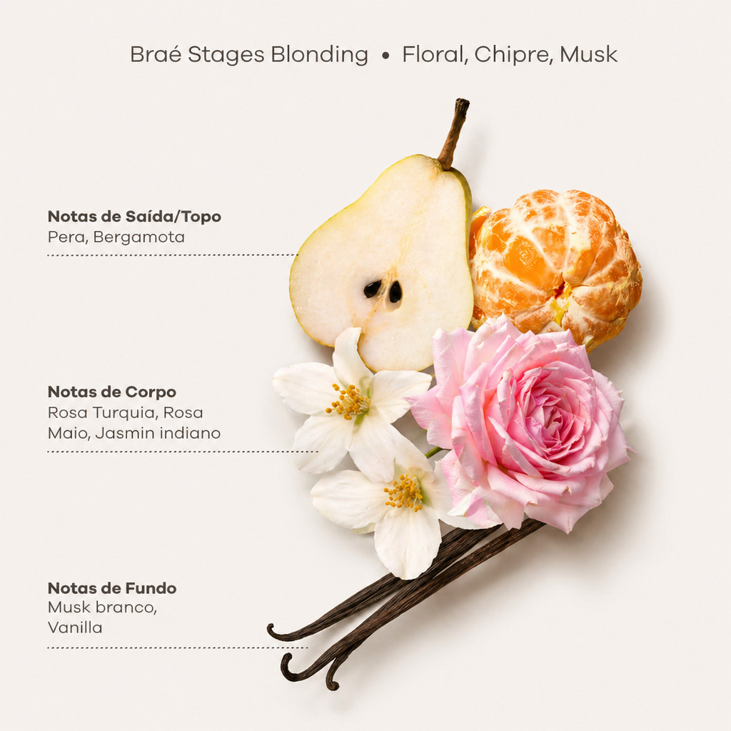 Shampoo Braé Stages Blonding Matizador Violeta Antiamarelado Brilho Loiros 250ml - Imagem 5