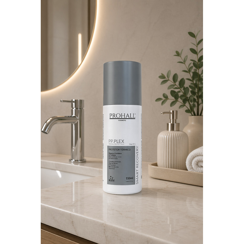Spray Protetor Térmico Plex Prohall Professional 150ml - Imagem 6