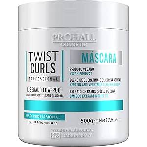 Máscara Ultra Hidratante Low Poo Twist Curls Cachos 500g Cachos Definidos e hidratados - Imagem 4