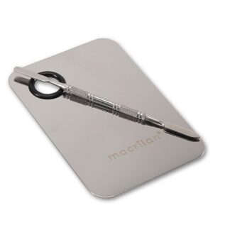 Kit Placa e Espátula Macrilan para Maquiagem UN