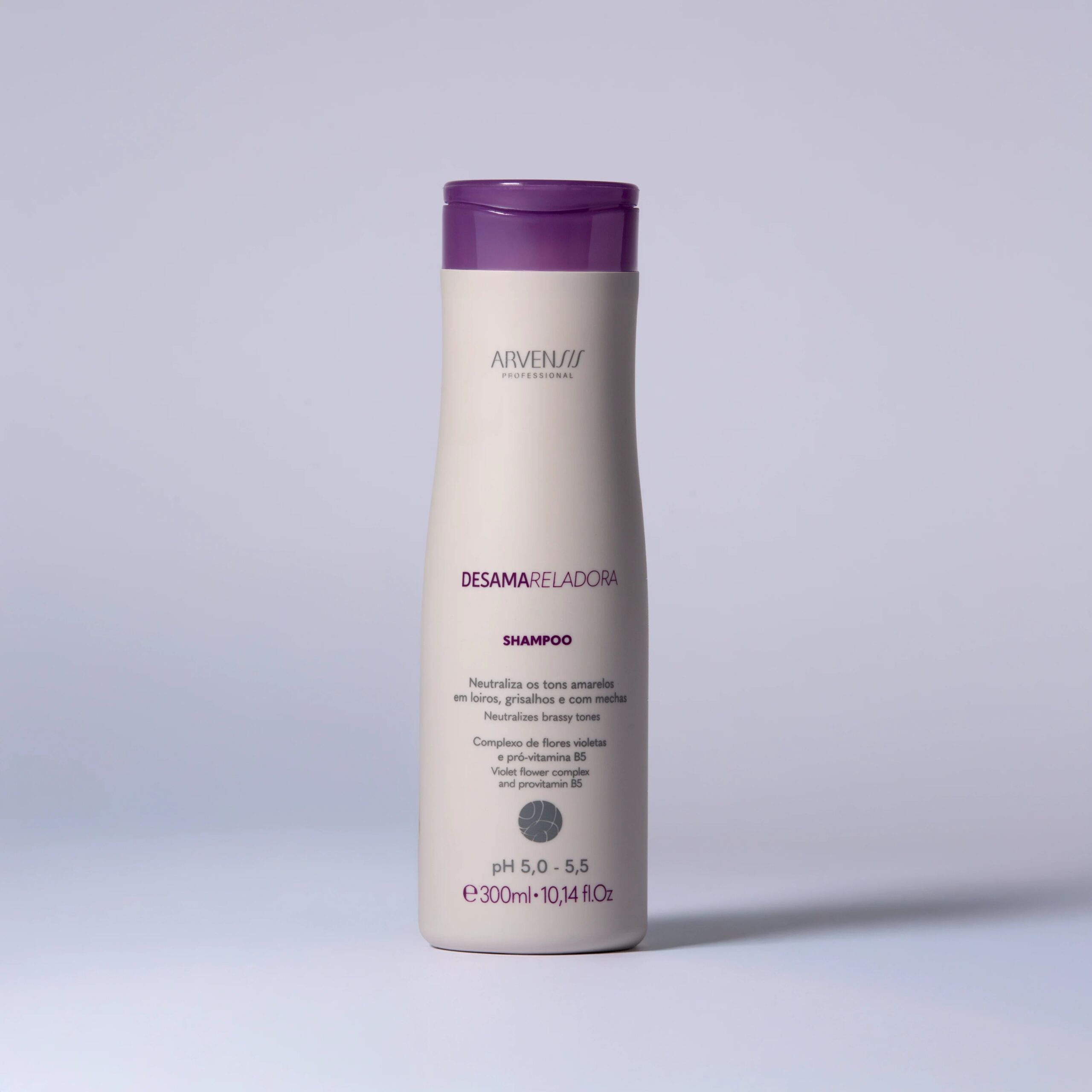 Shampoo Desamarelador Arvensis Professional 300ml para Loiros e Grisalhos