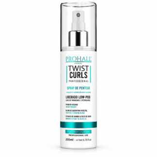 Spray Ativador De Cachos Prohall Low Poo Twist Curls 200ml
