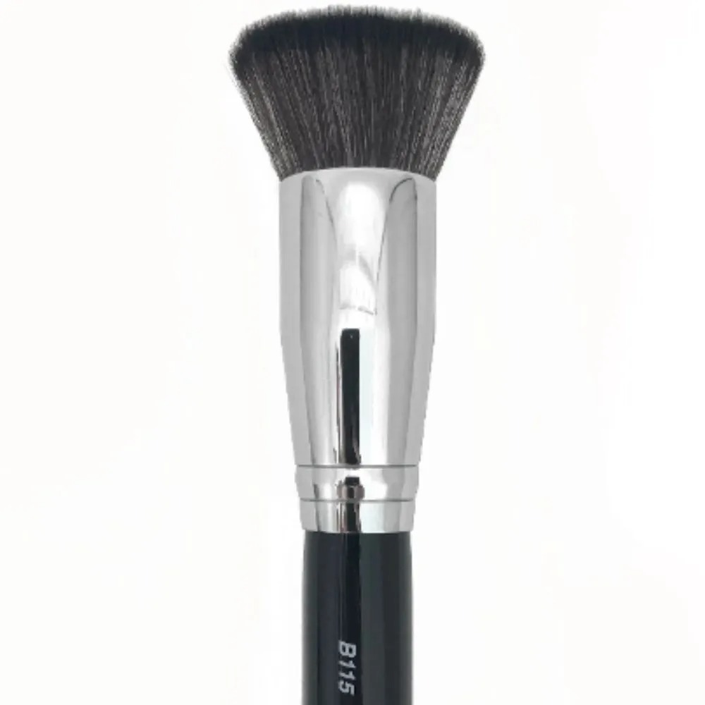 Pincel Macrilan B115 Profissional Kabuki Reto Linha B - Imagem 5