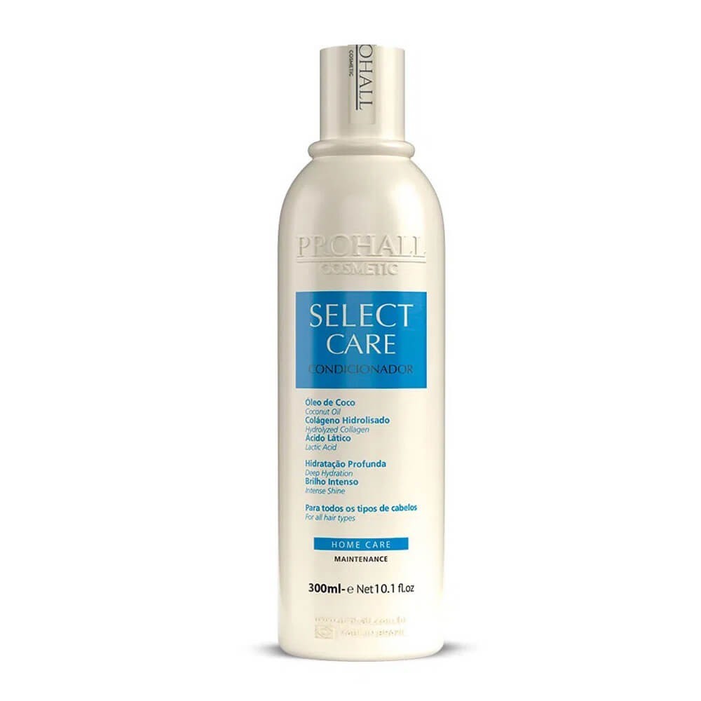 Condicionador Prohall Select Care Pós Química 300ml Hidratação Profunda - Imagem 8