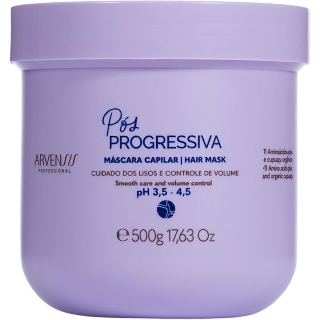 Máscara Capilar Pós Progressiva Arvensis 500g - Imagem 4
