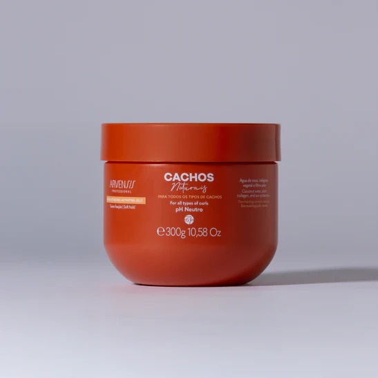 Geléia Ativadora de Cachos Arvensis Suave 300g Definição Antifrizz e Proteção Solar - Imagem 3