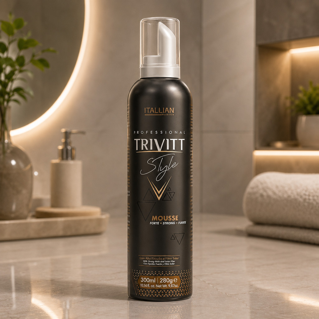 Mousse Itallian Trivitt Style 300ml Tratamento Capilar - Imagem 5
