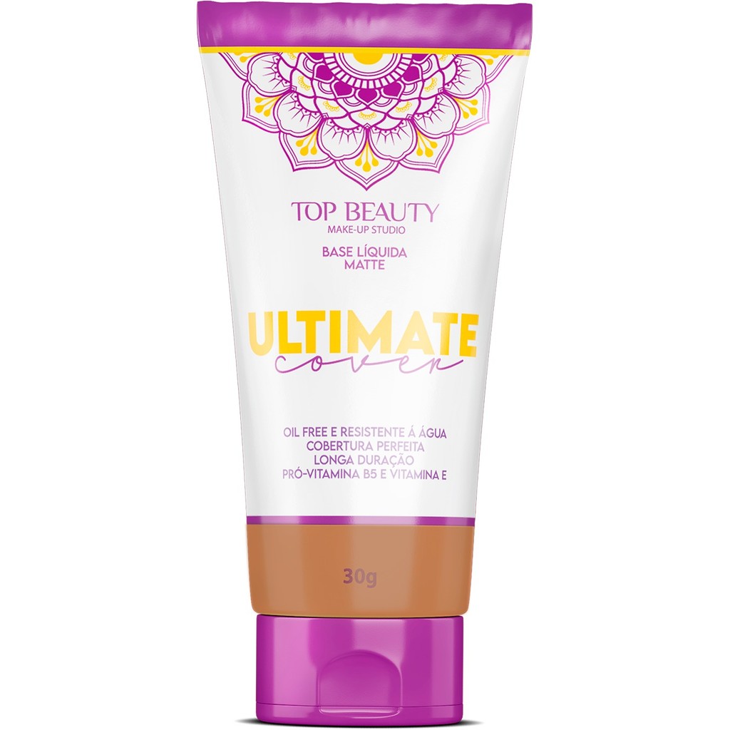 Base líquida Top Beauty Ultimate Cover Cor 05 30g