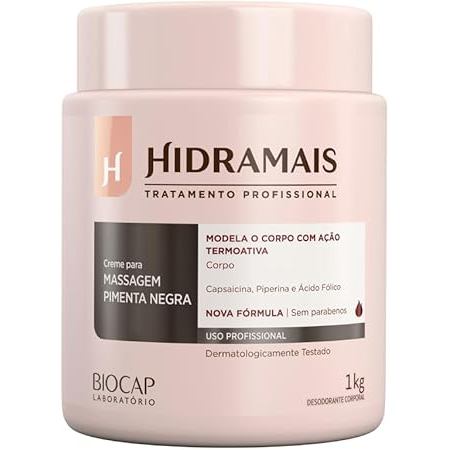 Creme para Massagem Pimenta Negra 1Kg - Imagem 4