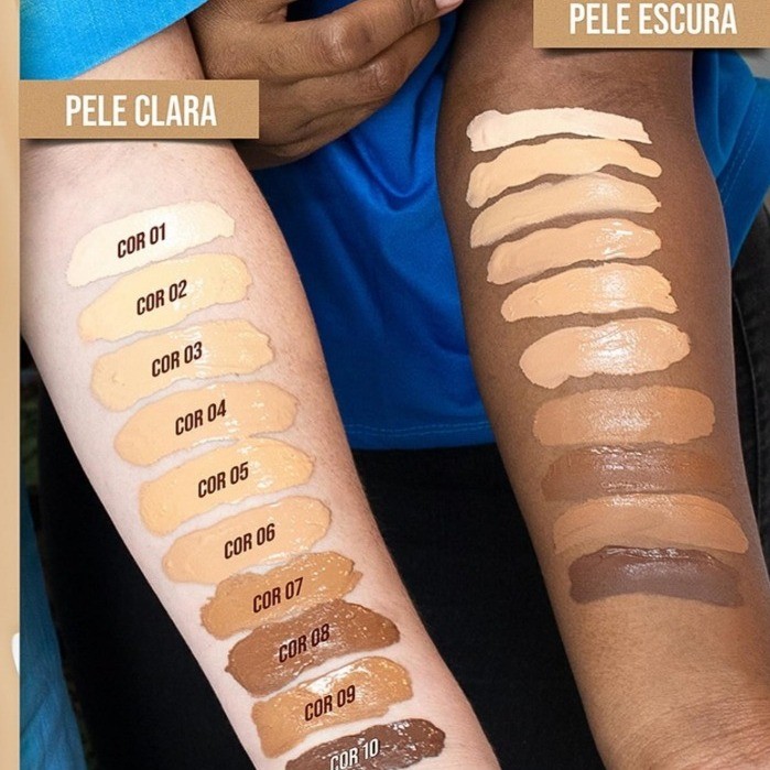 Base Phallebeauty Matte Cor 08 30g - Imagem 3
