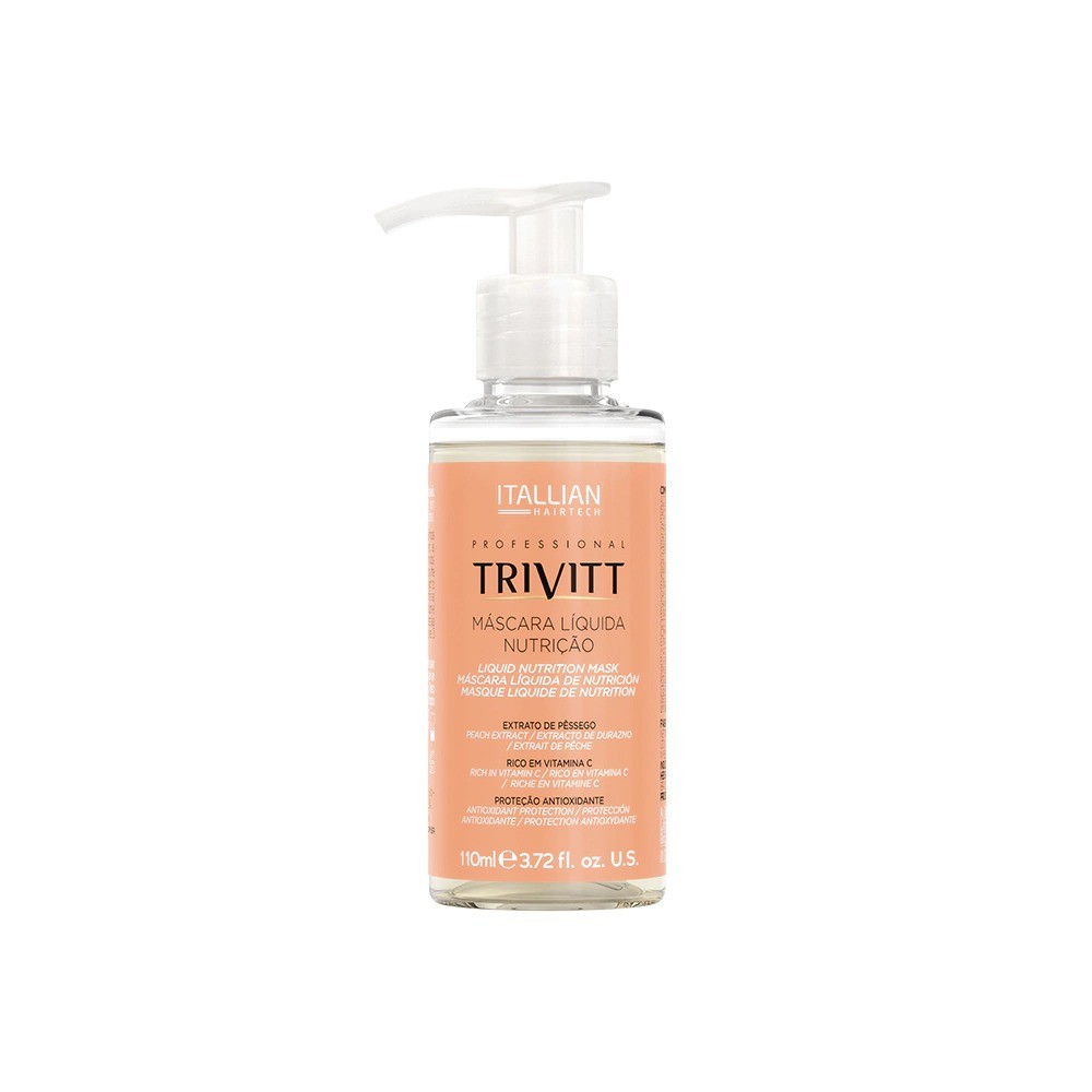 Máscara Líquida Nutrição Trivitt Anti Frizz E Brilho 110ml - Imagem 5
