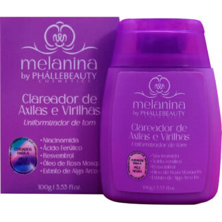 Clareador de Axilas e Virilhas Uniformiza e Hidrata a Pele Phallebeauty 100ml