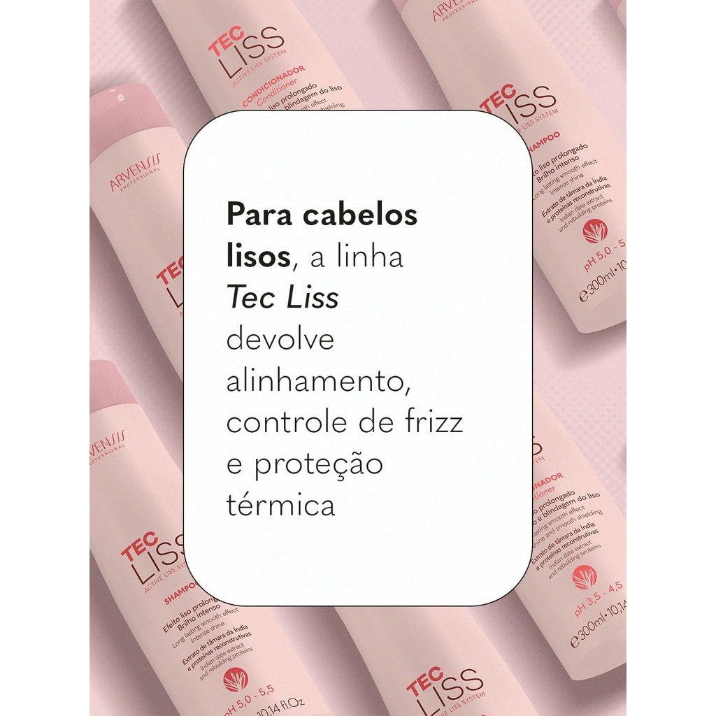 Máscara Capilar Tec Liss Arvensis 500g - Imagem 5