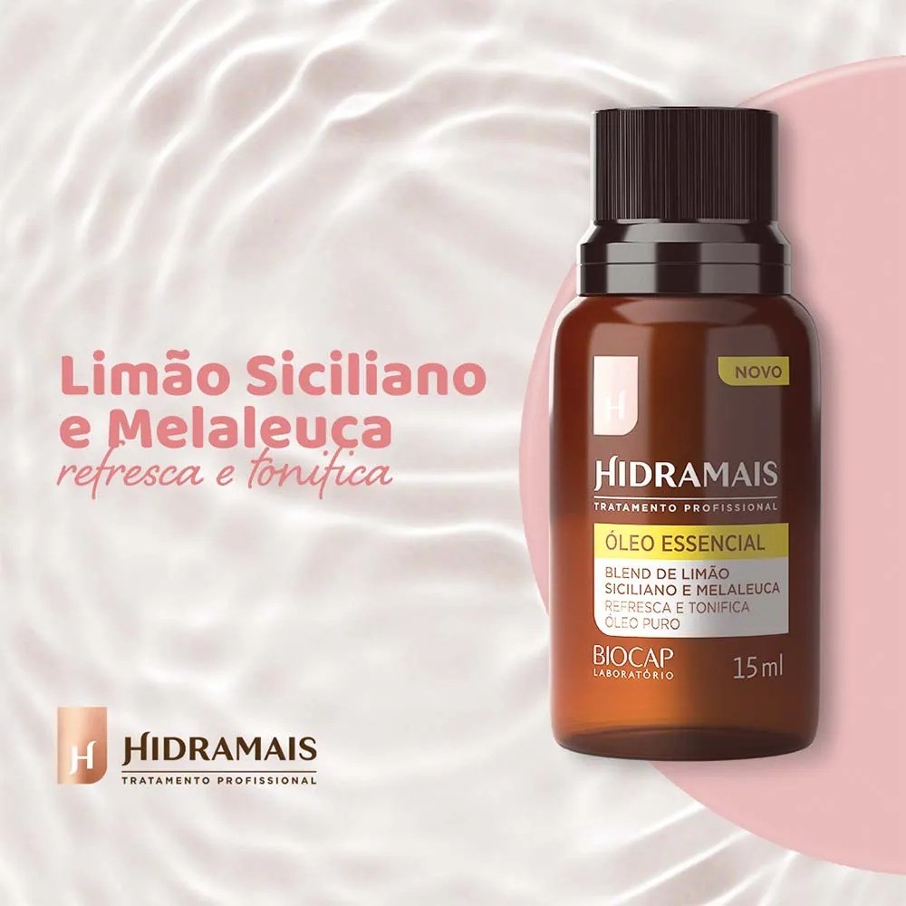 Óleo Essencial Hidramais Limão Melaleuca 15ml - Imagem 6