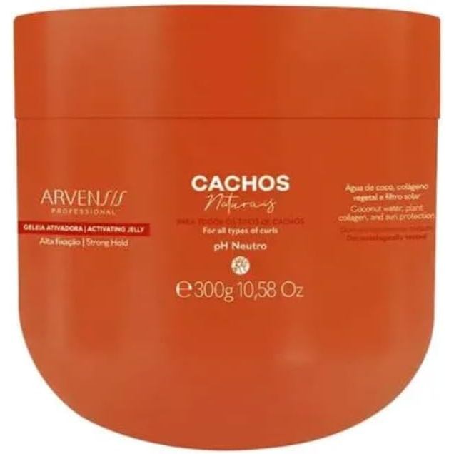 Gelatina Ativadora Cachos Arvensis Fixação Forte 300g - Imagem 3