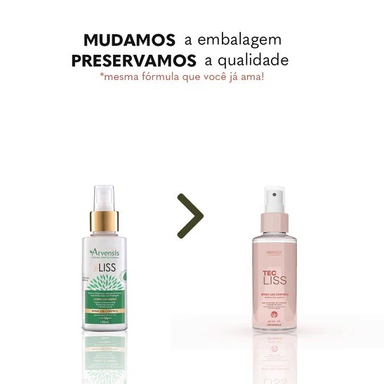 Spray Liss Control Arvensis 120ml Protetor Térmico Antifrizz - Imagem 5