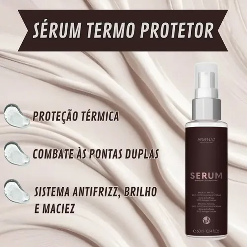 Sérum Termoprotetor Arvensis Revolution Proteção Térmica 60ml - Imagem 2
