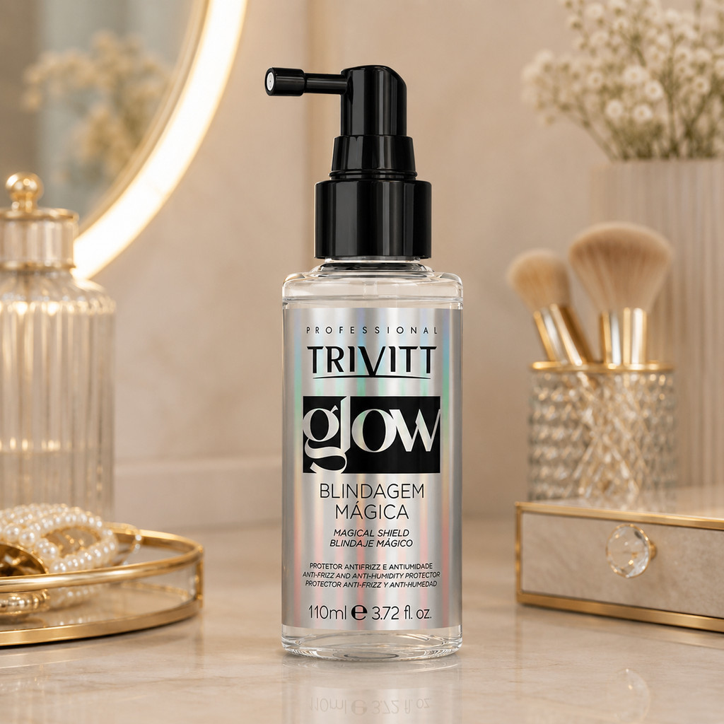 Tratamento Capilar Itallian Cosméticos Trivitt Glow Blindagem Mágica 110ml - Imagem 2