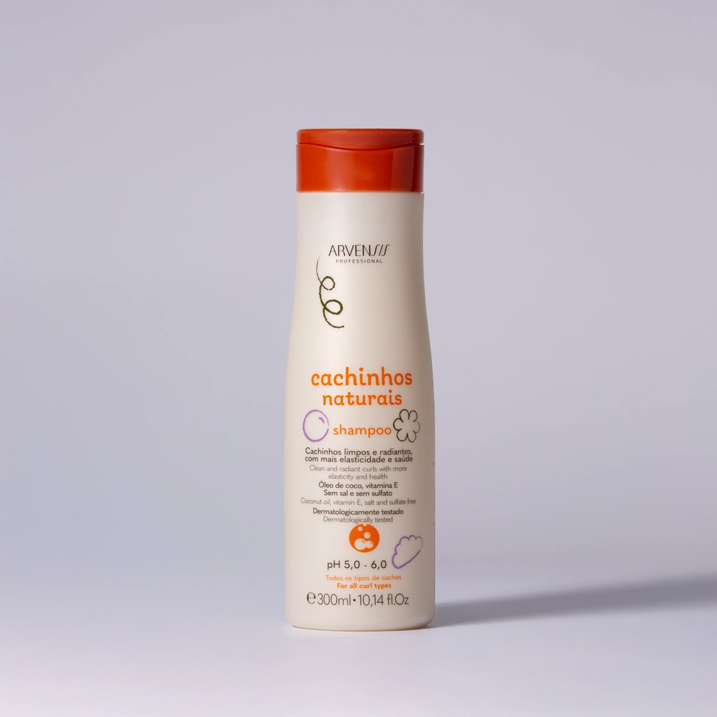 Shampoo Cachinhos Naturais Arvensis Todos os tipos de Cachos 300ml - Imagem 2