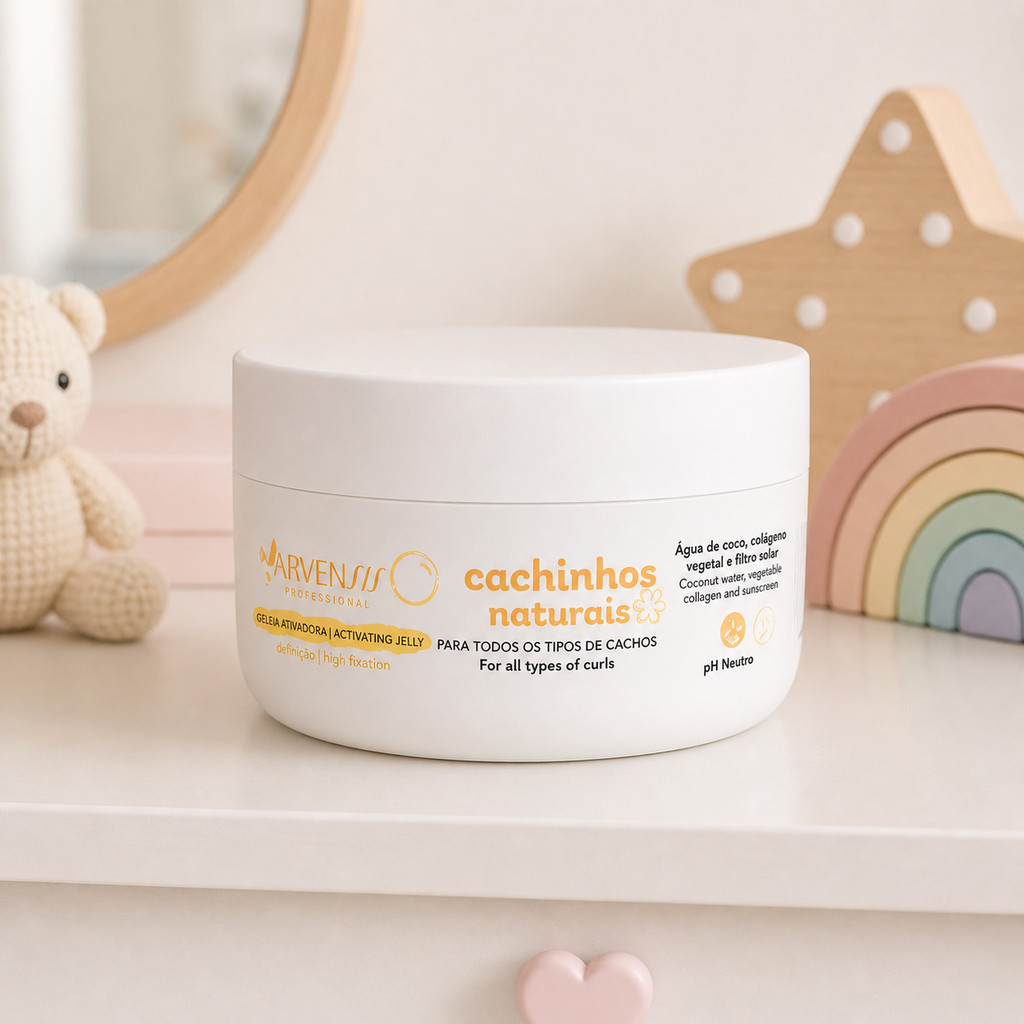 Geleia Ativadora Forte Arvensis Cachinhos 250g Definição Antifrizz - Imagem 6
