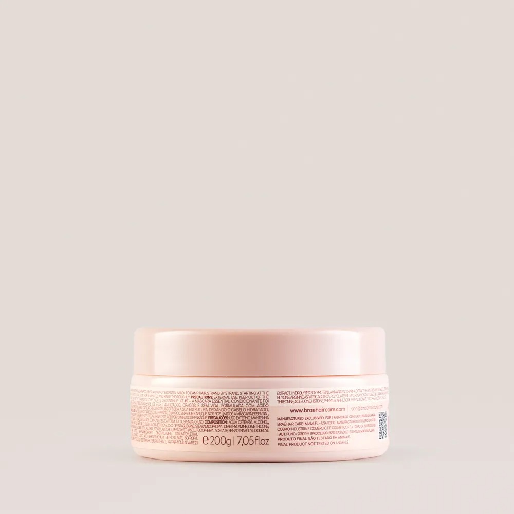 Máscara Braé Essential Hidratação e Reparação 200g - Imagem 2