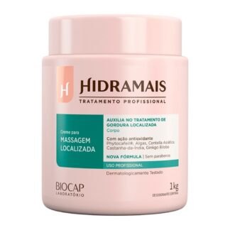 Creme Hidratante Hidramais Phytocafeil 1kg Corporal Massagem