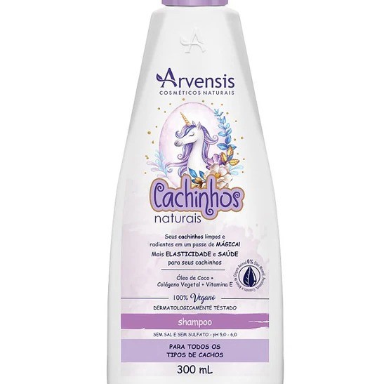 Shampoo Cachinhos Naturais Arvensis Todos os tipos de Cachos 300ml - Imagem 6