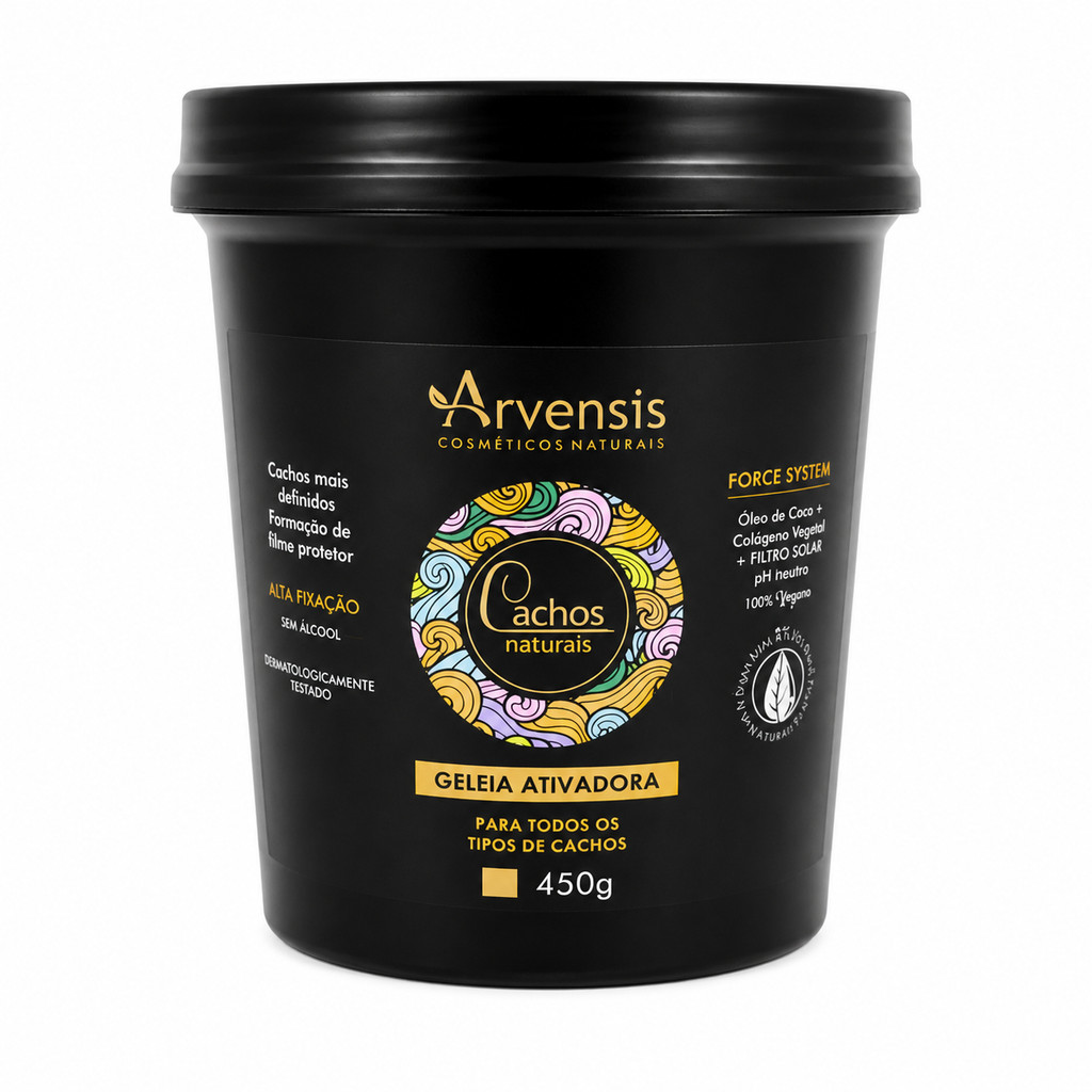 Gelatina Ativadora Arvensis Fixação Forte 450g - Imagem 6