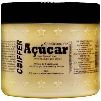 Condicionador Açúcar Coiffer 350g Recuperação para Cabelos Emborrachados - Imagem 9