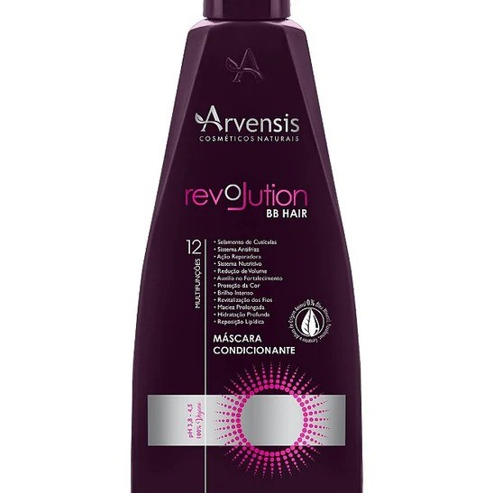 Máscara Condicionante BB Hair Revolution Arvensis 300ml 12 Benefícios - Imagem 6