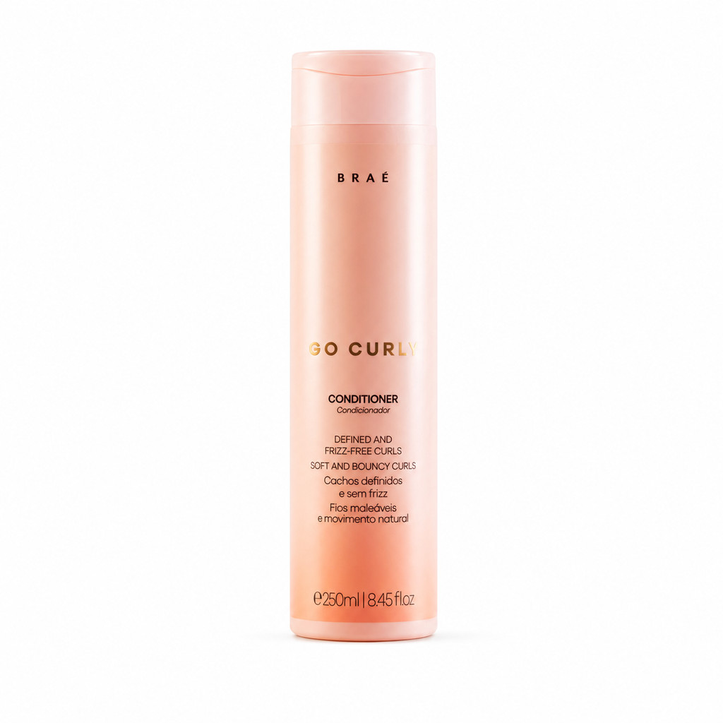 Condicionador Braé Go Curly Cachos Hidratação Definição Desembaraço Antifrizz - Imagem 6