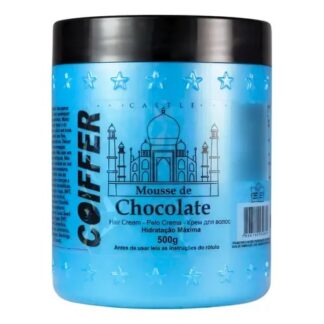 Máscara Capilar Mousse de Chocolate Coiffer 500g Hidratação e Nutrição