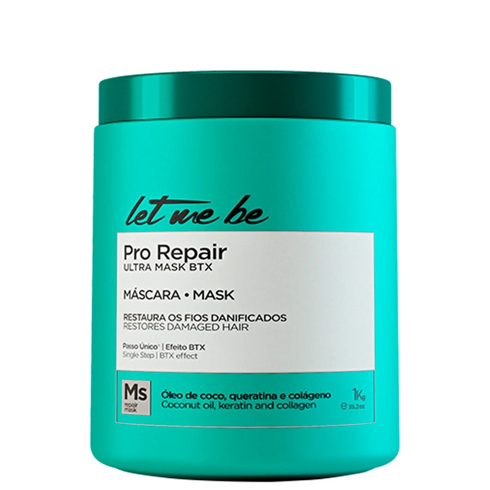 BTX Ultra Mask Let Me Be Pro Repair 1kg Passo Único