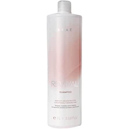 Shampoo Braé Revival 1L Limpeza Suave Fortalecimento Hidratação Cabelos Danificados Tratados - Imagem 4
