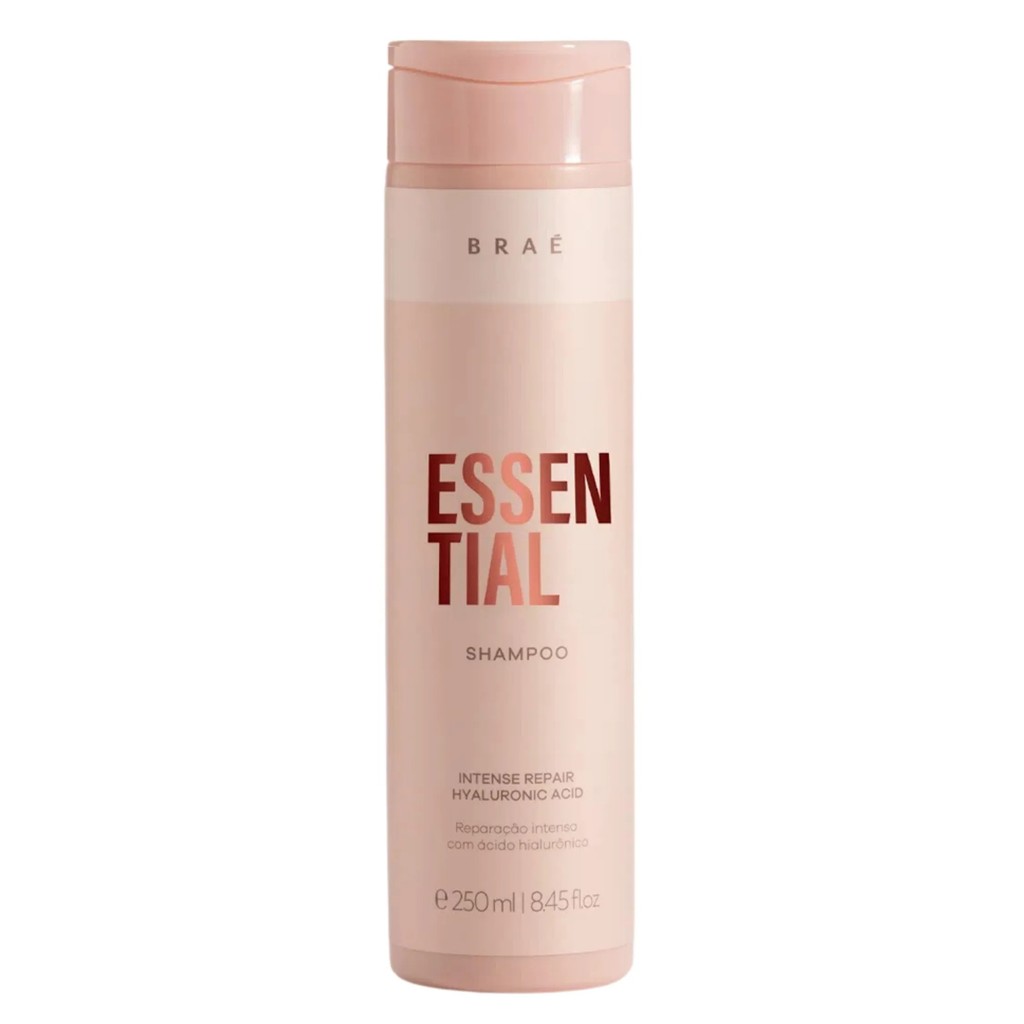 Shampoo Braé Essential Hidratação e Reparação 250ml