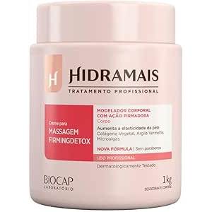 Creme Hidratante Hidramais FirmingDetox 1kg Corporal Massagem