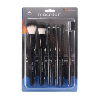 Kit Pincéis Maquiagem Macrilan 7 Peças Profissional