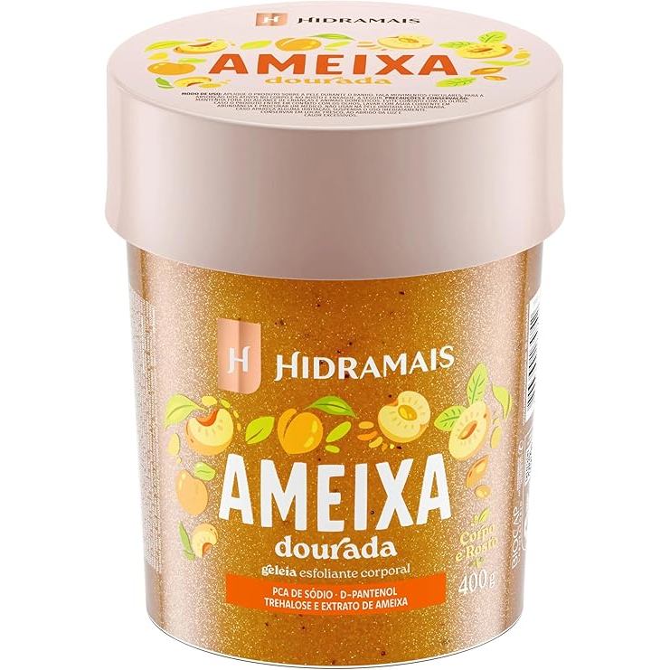 Esfoliante corporal Hidramais Geleia Ameixa Dourada 400g - Imagem 6