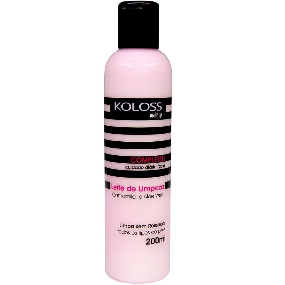 Leite de Limpeza Koloss Completely Camomila e Aloe Vera - Imagem 7