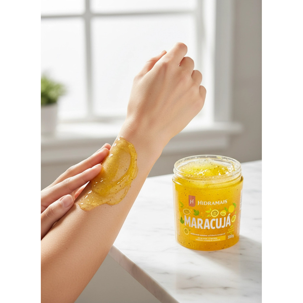Esfoliante corporal mousse Hidramais Maracujá 350g - Imagem 10