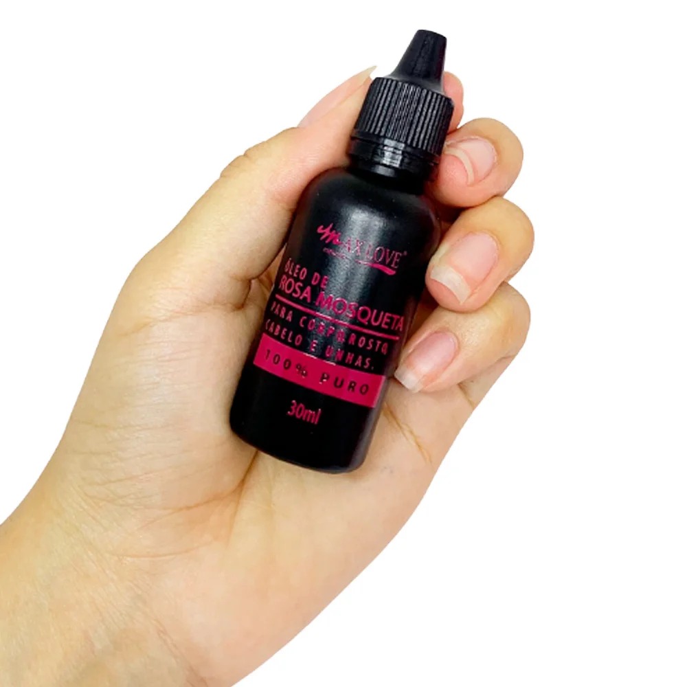 Kit com 2 Óleos de Rosa Mosqueta Max Love 30ml - Imagem 3