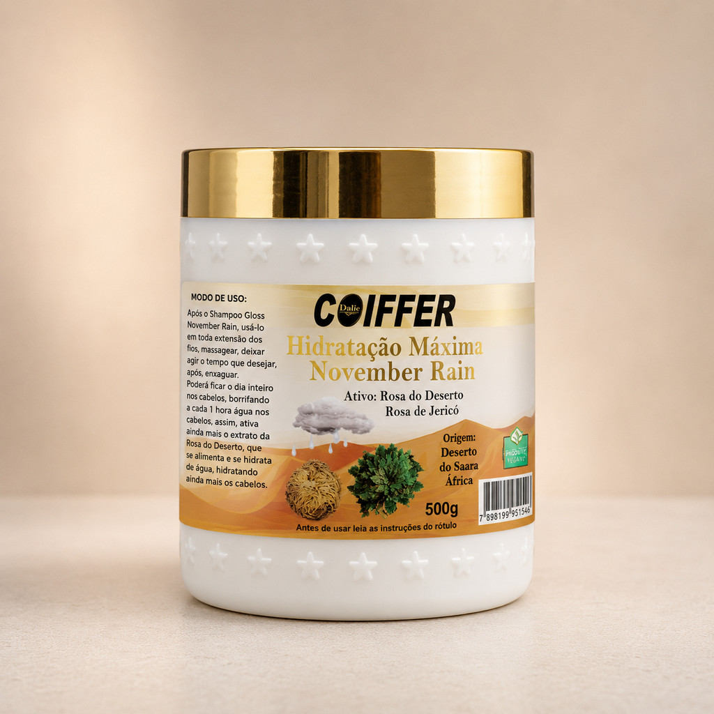 Máscara Capilar Coiffer November Rain 500g - Imagem 3
