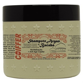 Shampoo Coiffer Argan Bacaba 350g