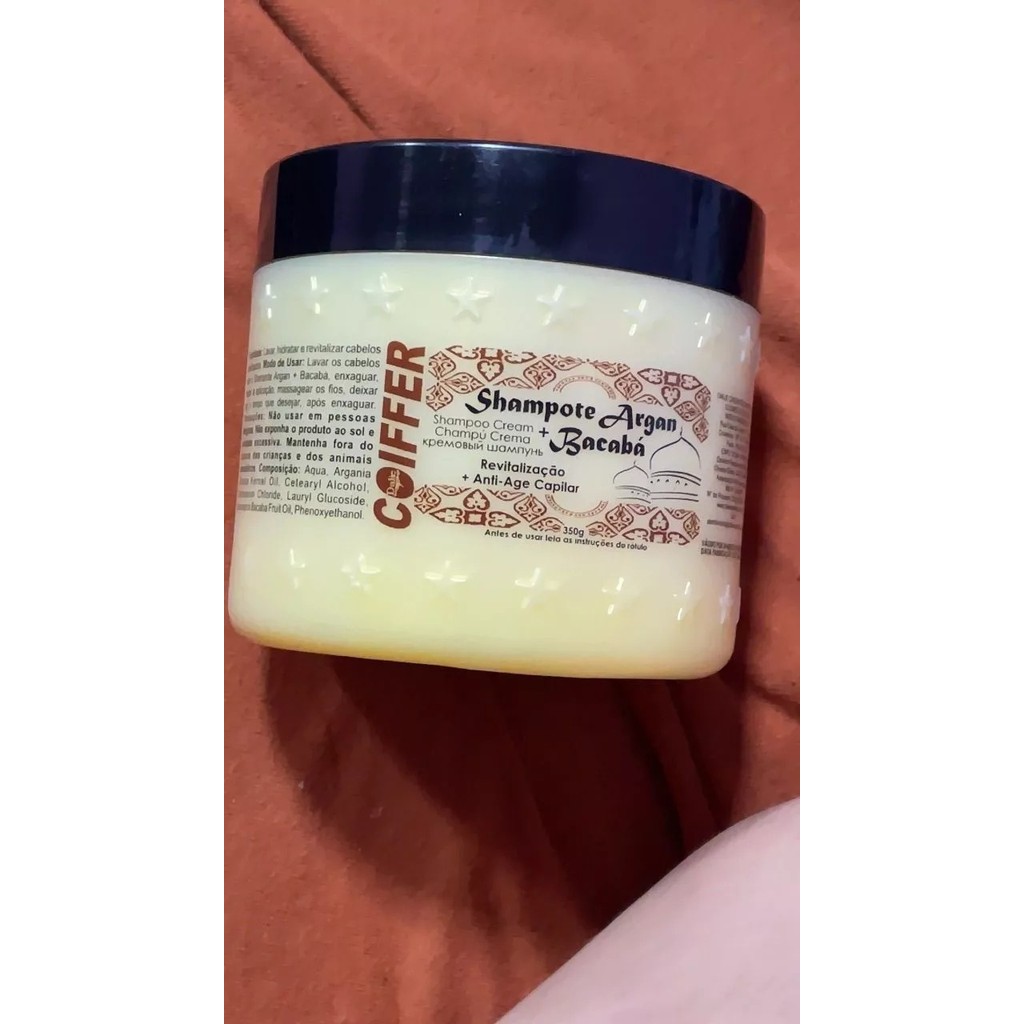 Shampoo Coiffer Argan Bacaba 350g - Imagem 6
