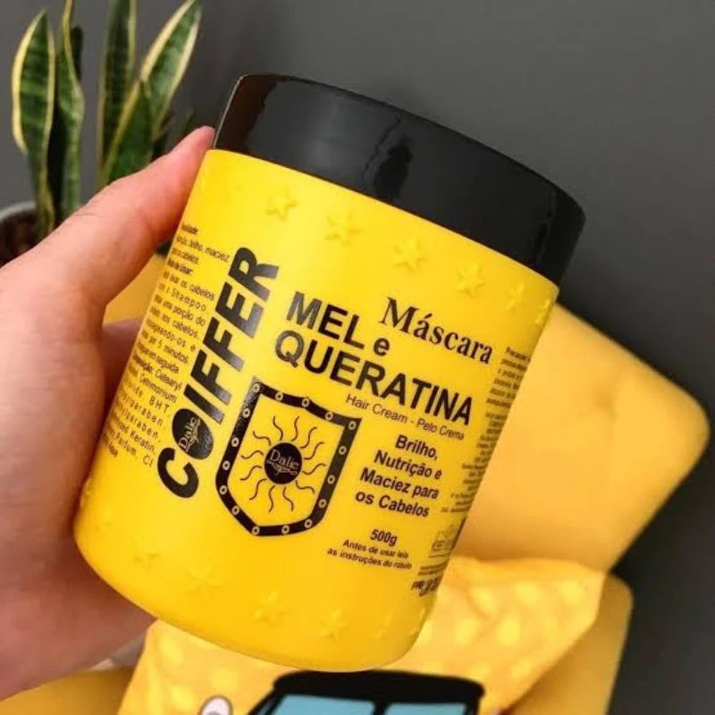 Máscara Mel e Queratina Premium Coiffer 500g Hidratação Capilar - Imagem 7